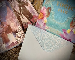 A Yogic Path vykort + kuvert