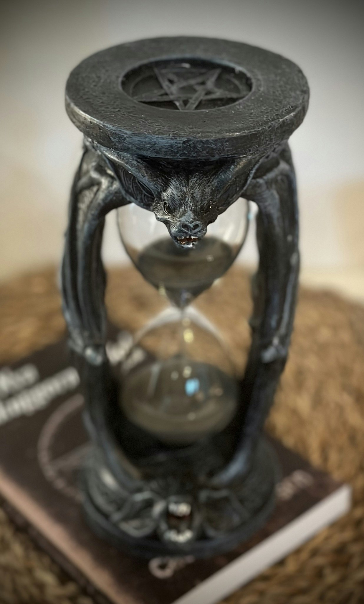 Timglas Fladdermus Pentagram