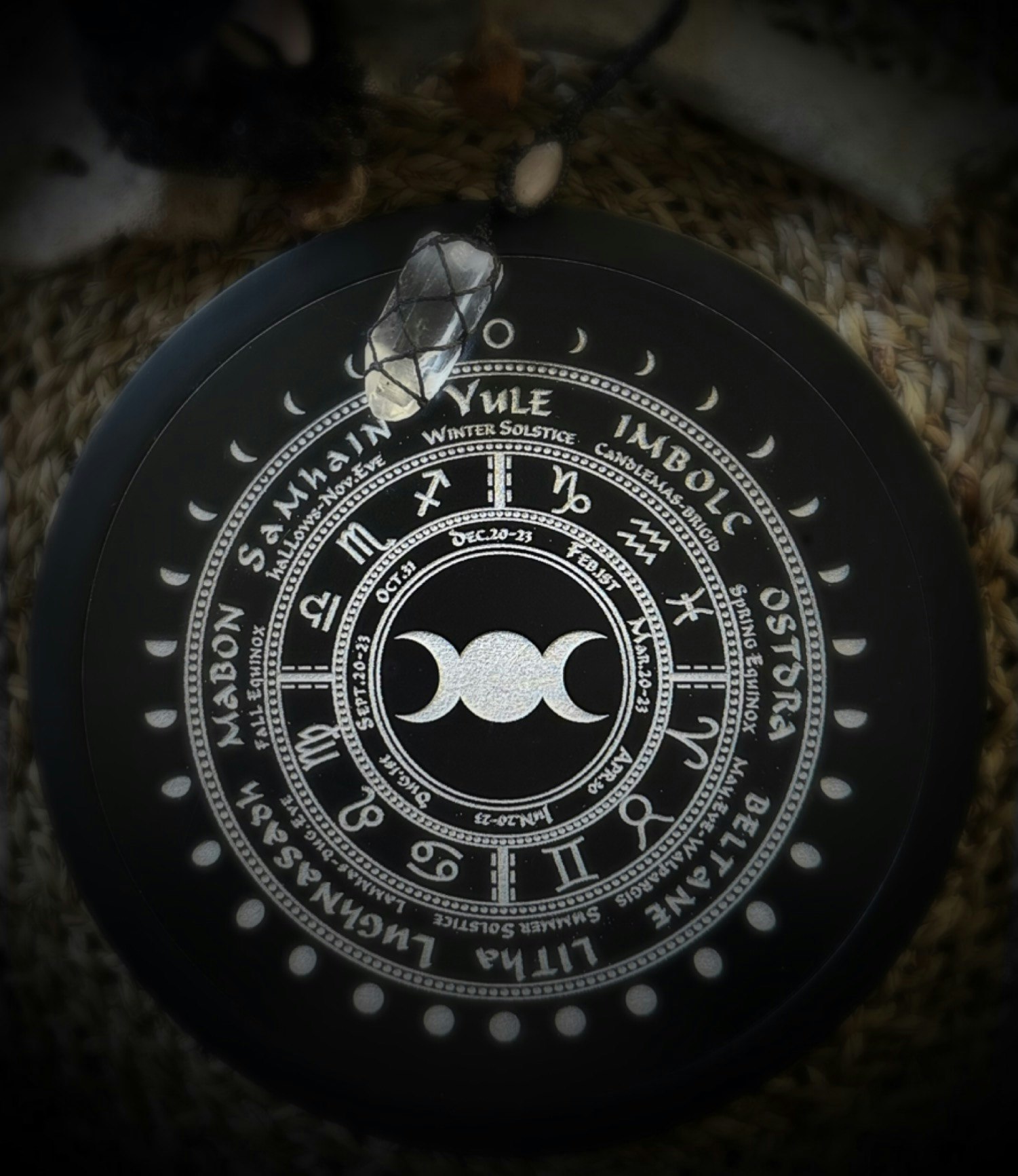 Wheel Of The Year Kristallnät 20 cm