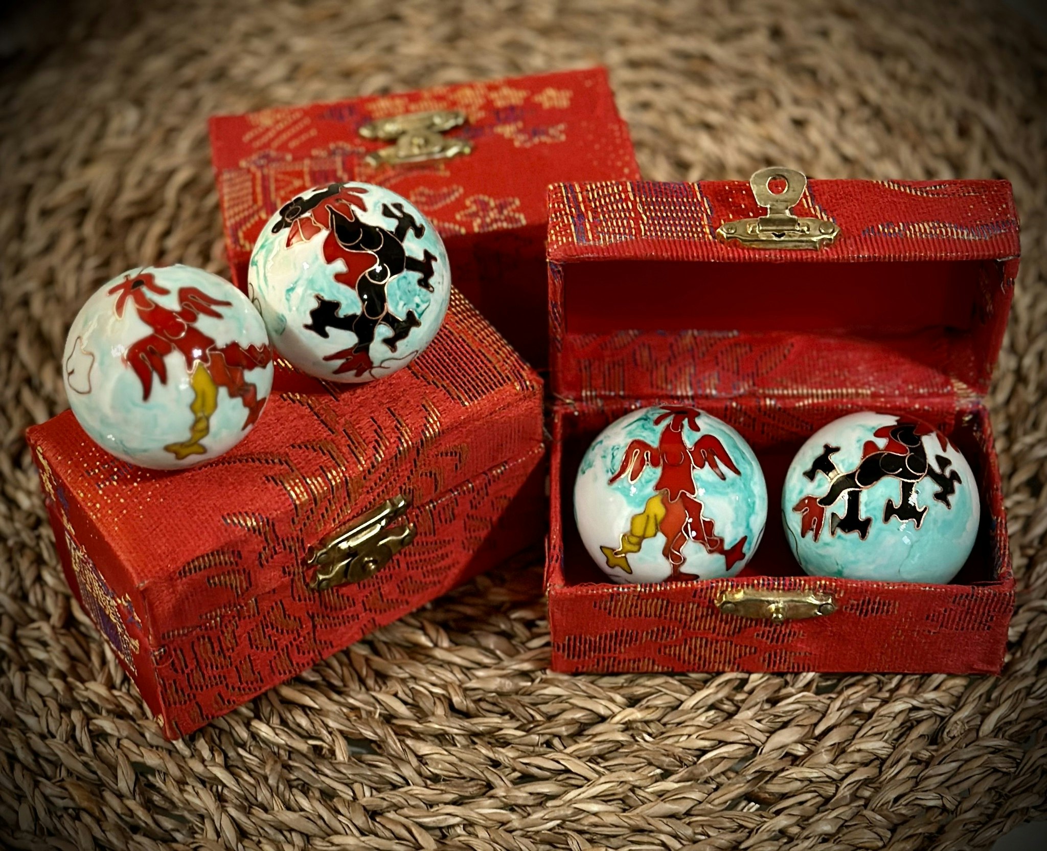Hälsobollar Dragon & Phoenix