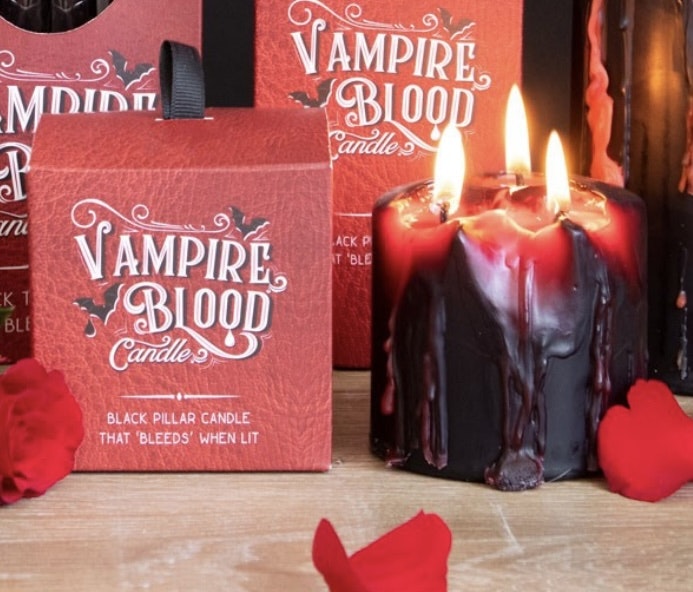 Blödande Vampire Blood Candle