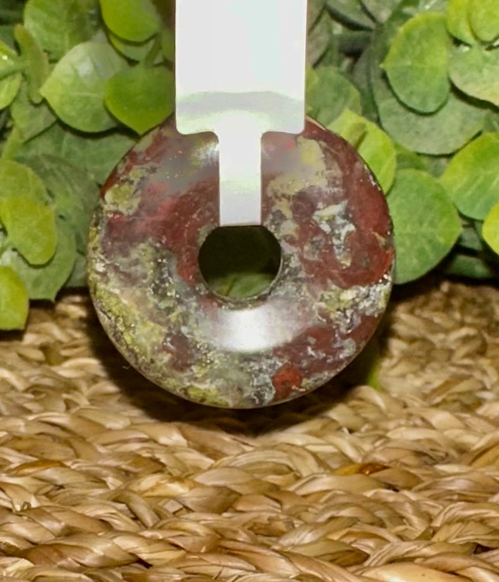 Drakblodsjaspis Pi-Sten | 30 mm