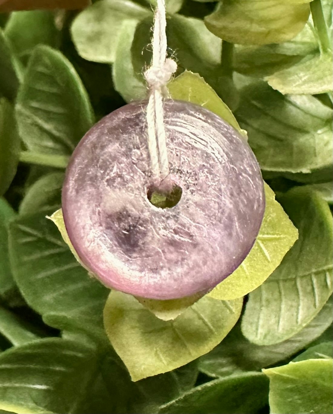 Lepidolit med Mica Pi-Sten | 15 mm