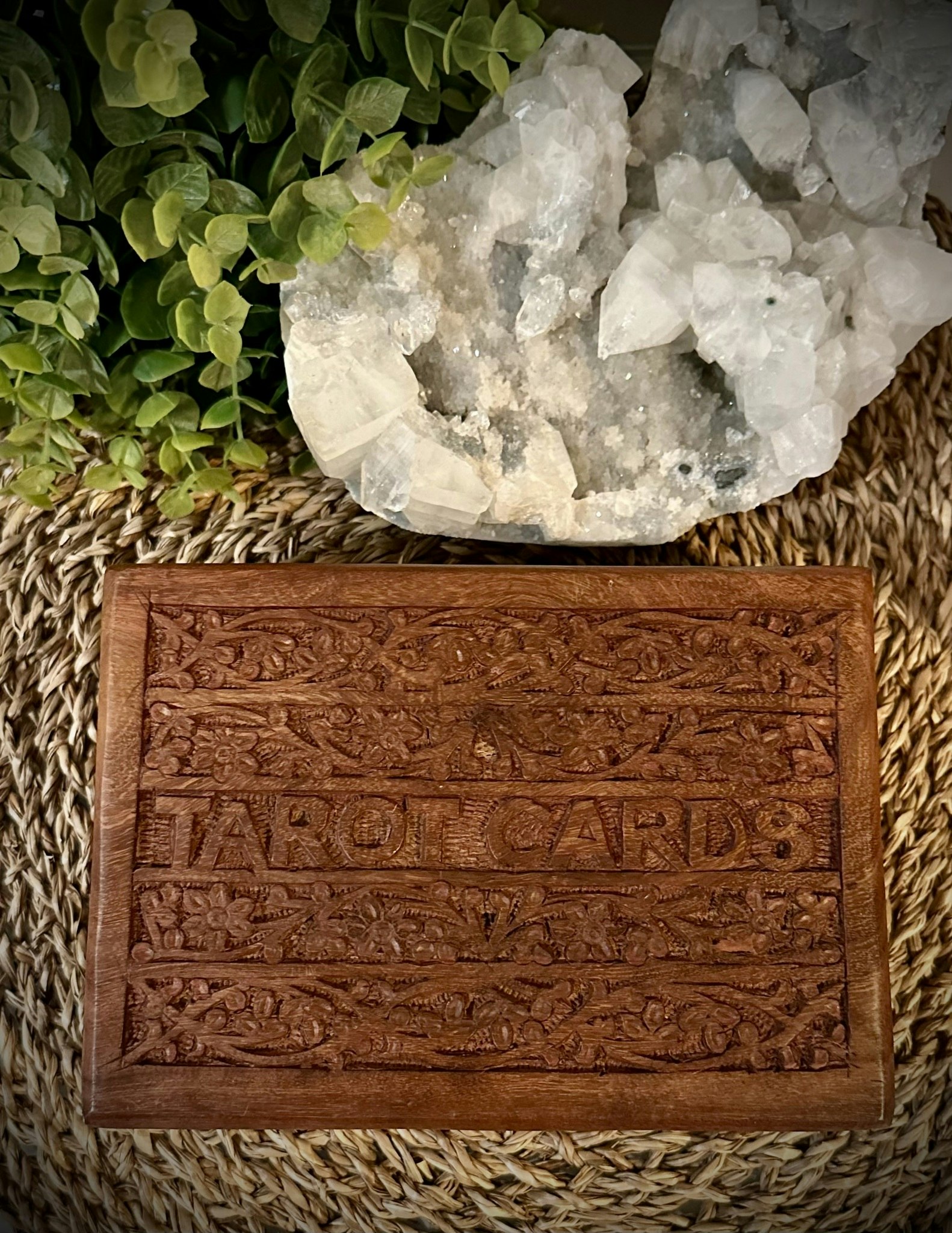 Förvaringsbox Tarot | Sheesham Trä