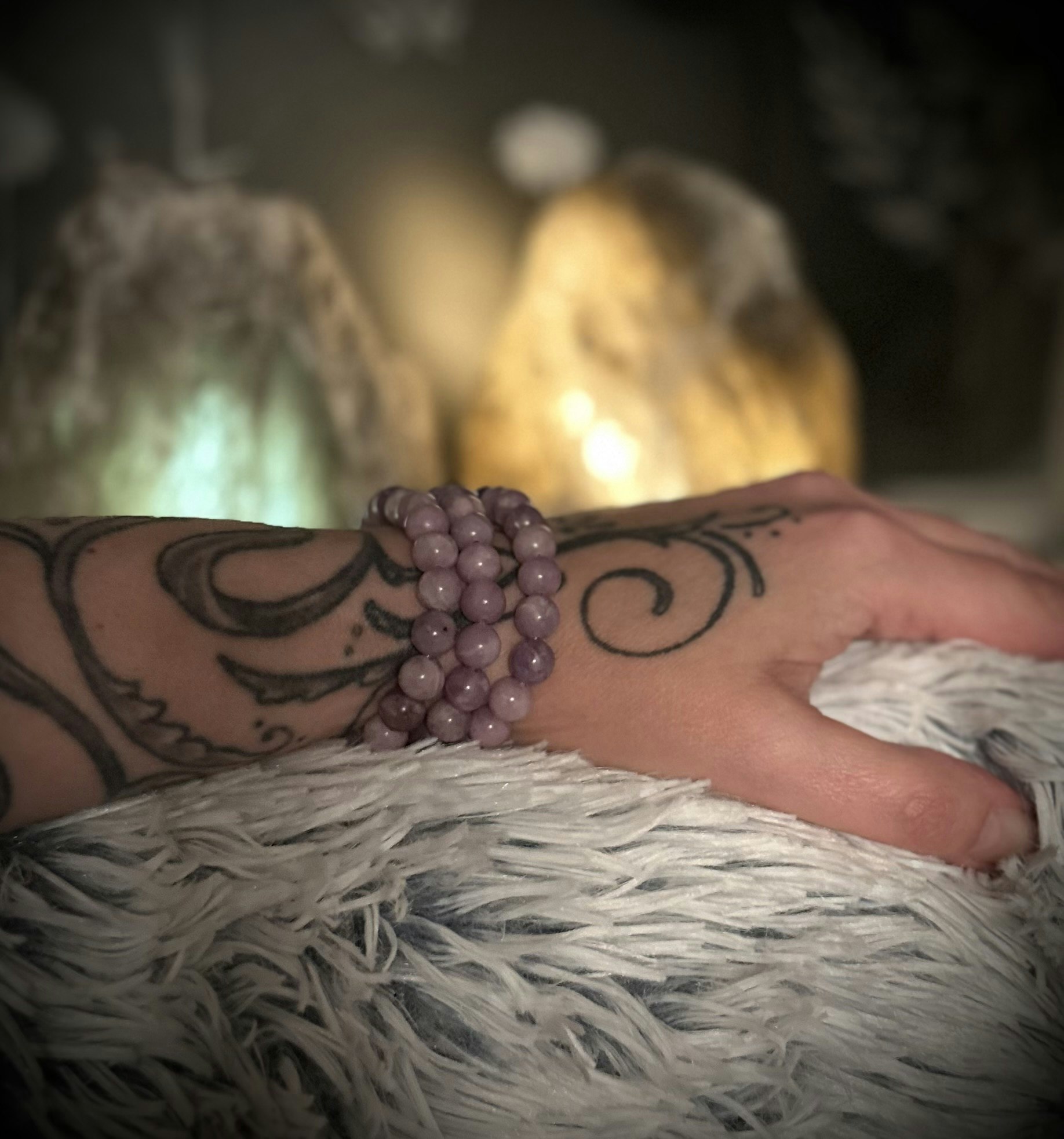 Lepidolit Armband