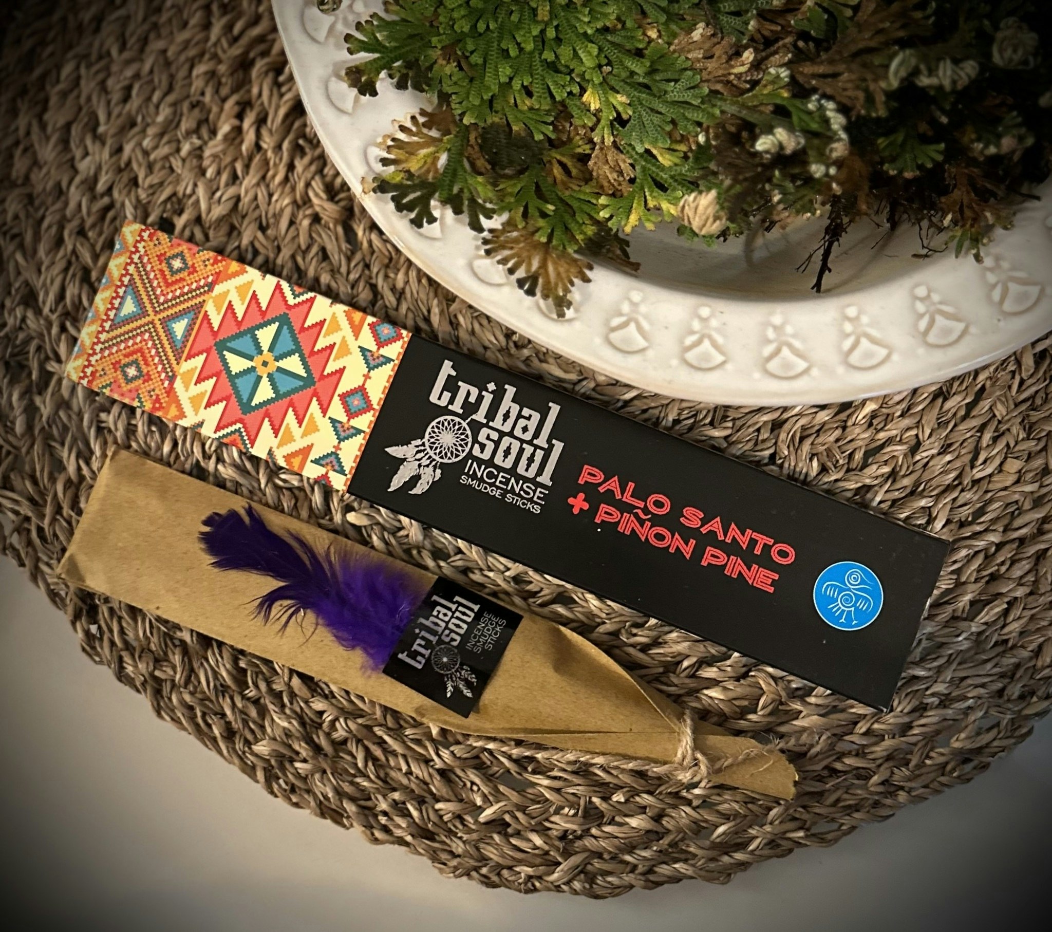 Tribal Soul Incense Smudge Sticks | Palo santo + Piñon Pine