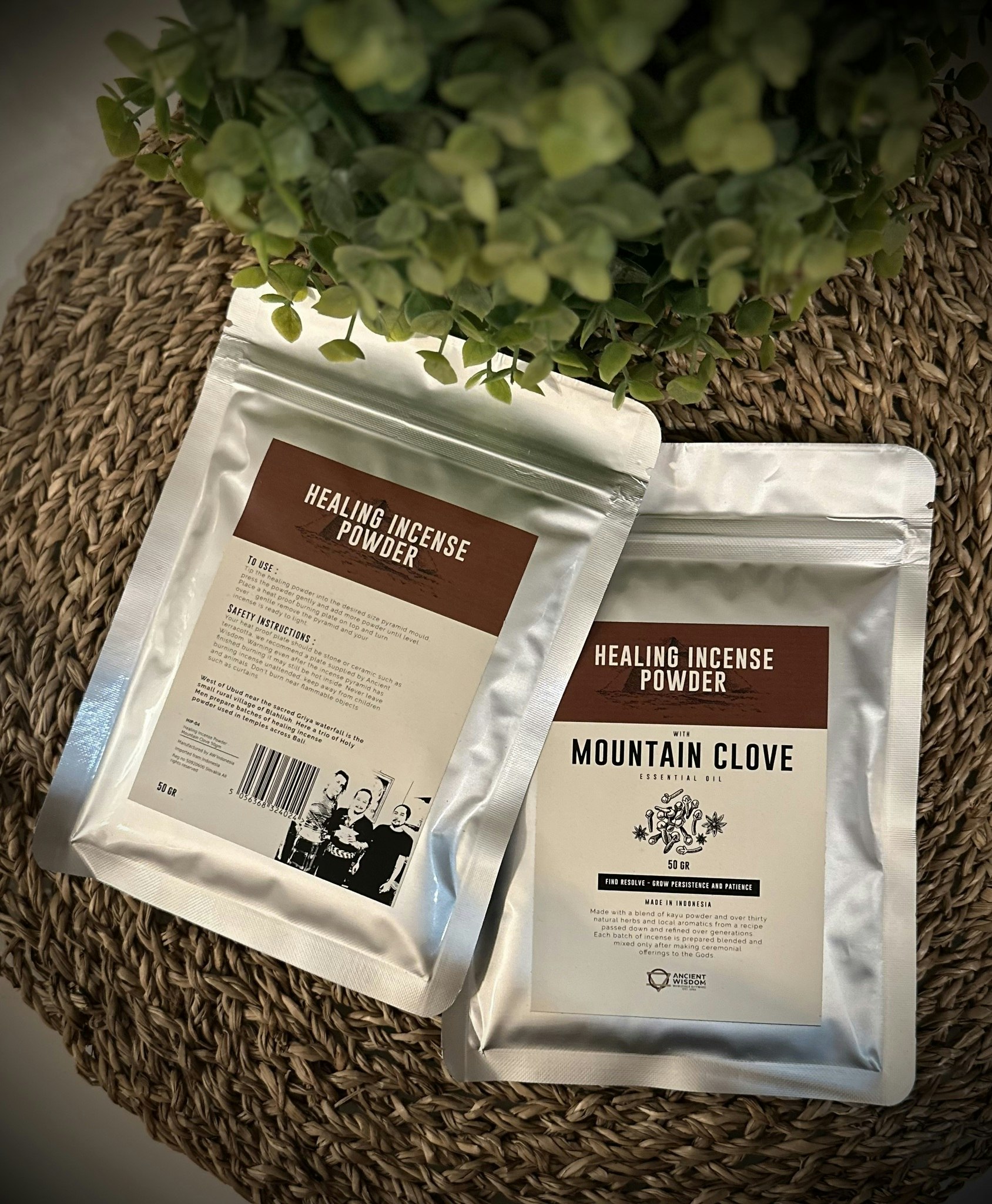 Helande Rökelsepulver | Mountain Clove 50 g | Indonesien