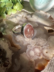 Kopparrutil Ring | 925 Sterling Silver | 19