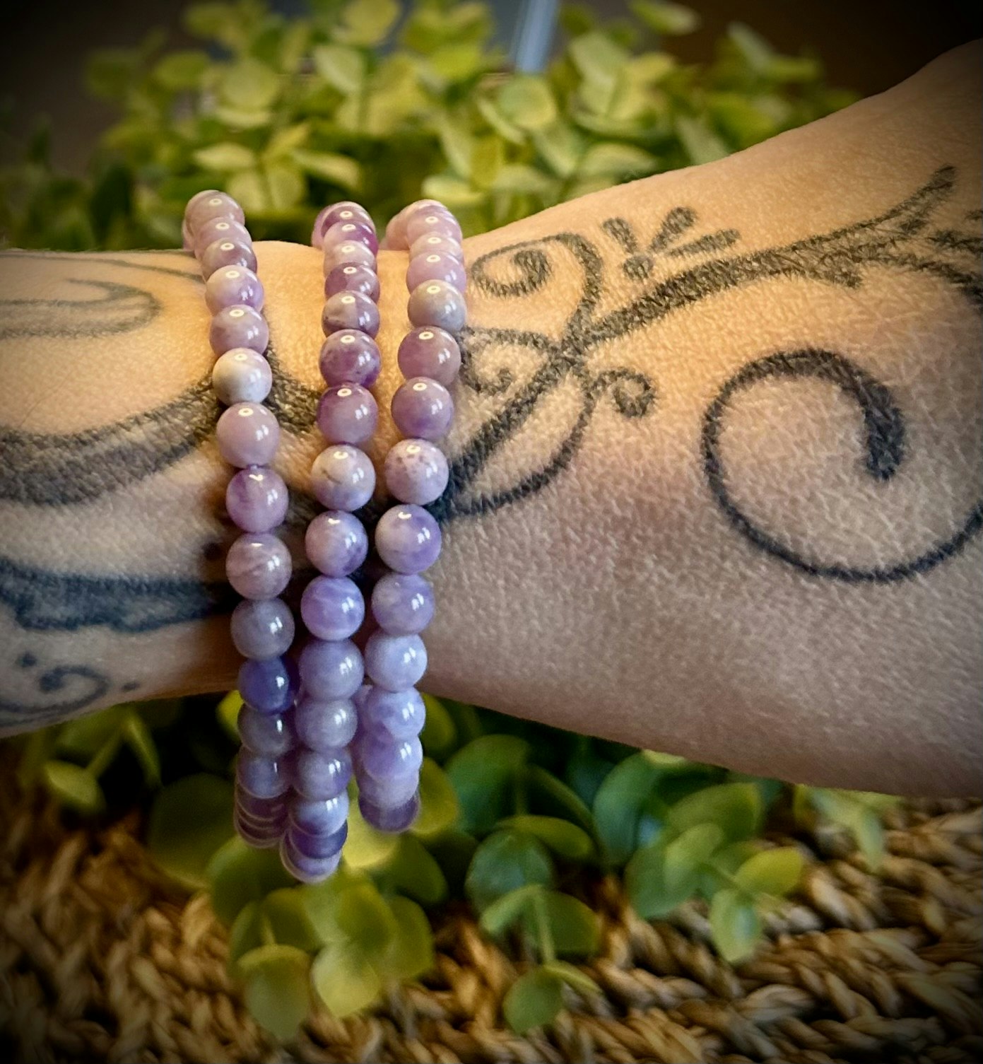 Drömametist Halsband | Armband | 5-6 mm