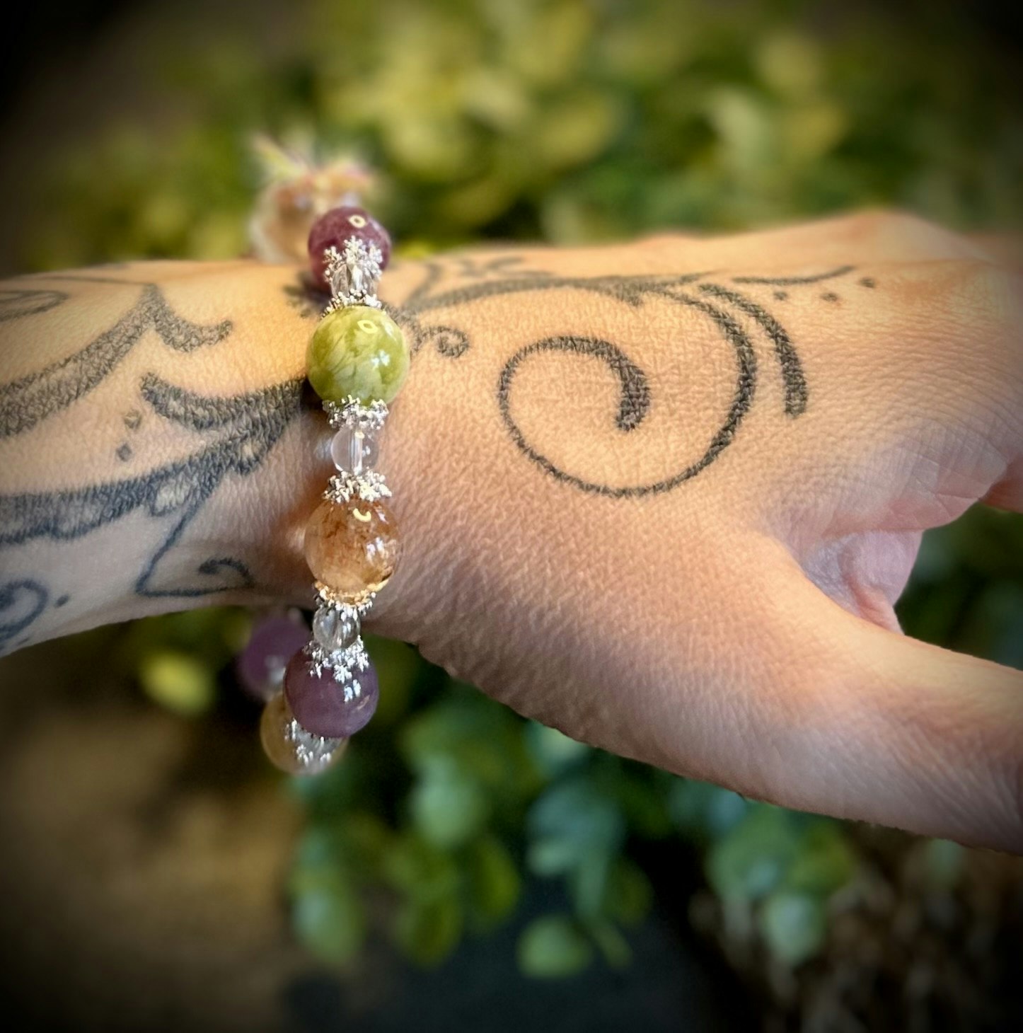 Mix Armband | 925 Sterling silver | 10-12 mm