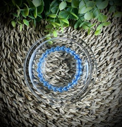 Akvamarin Armband | 8-9 mm