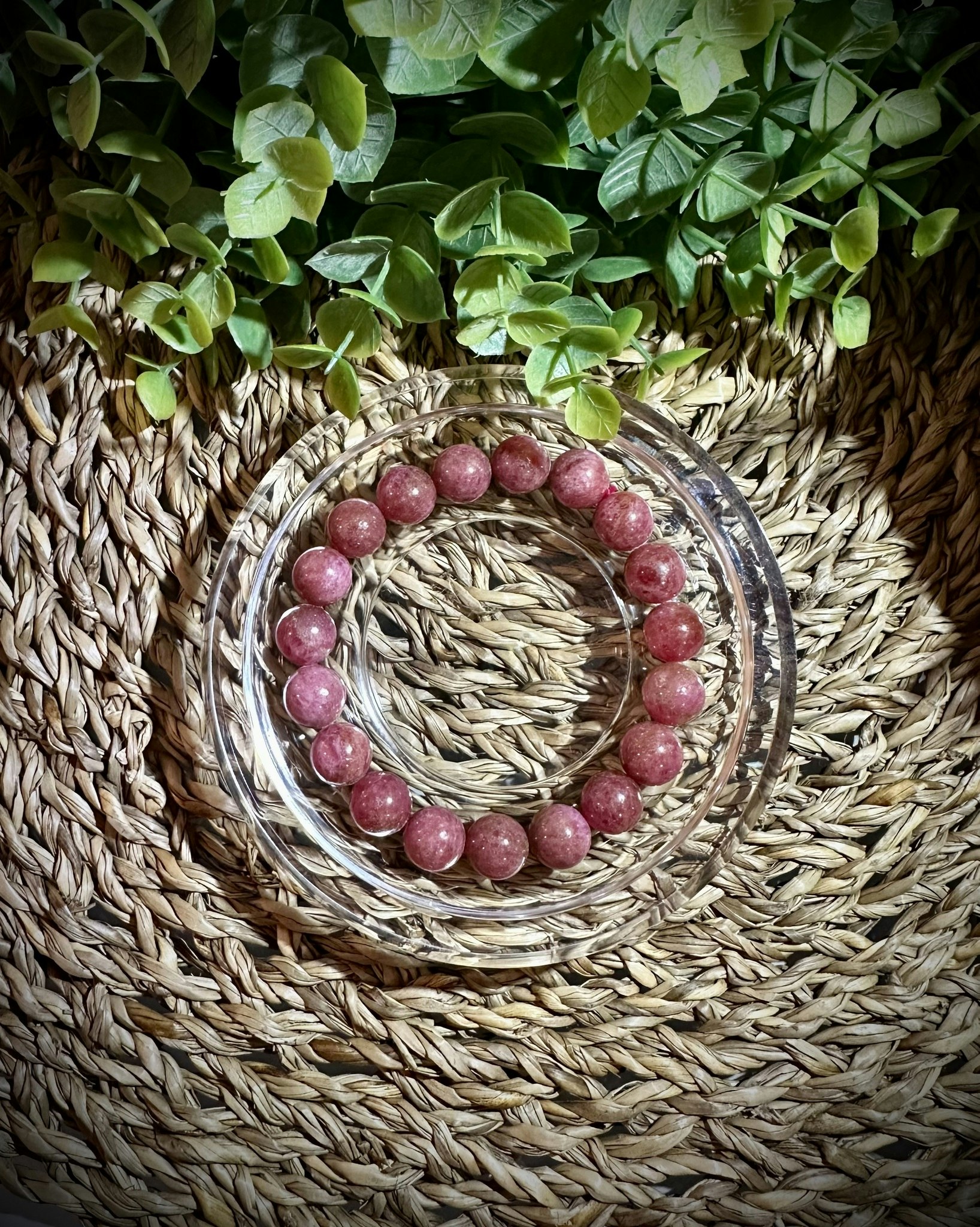 Rhodonit Armband | 10-11 mm