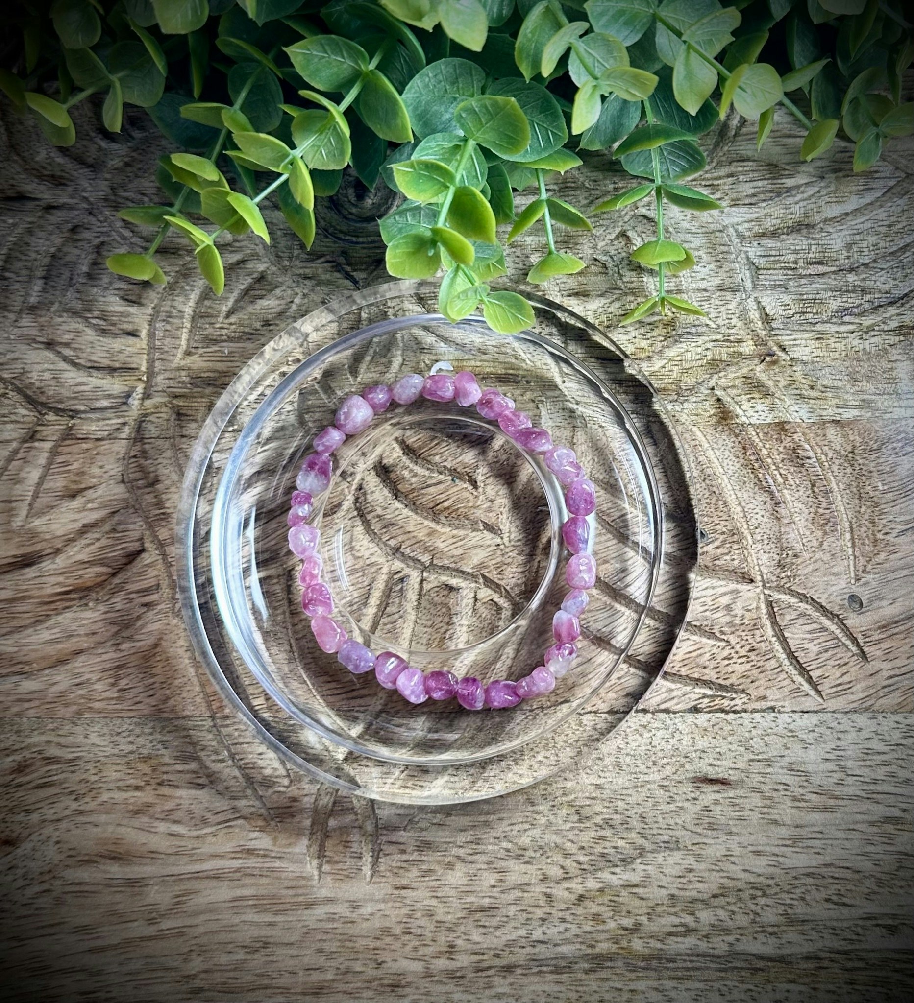 Rosa Turmalin Armband
