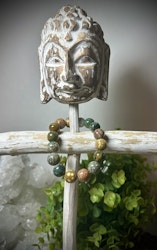 Ocean Jaspis | Orbikulär | 8:de venen Armband | 13 mm