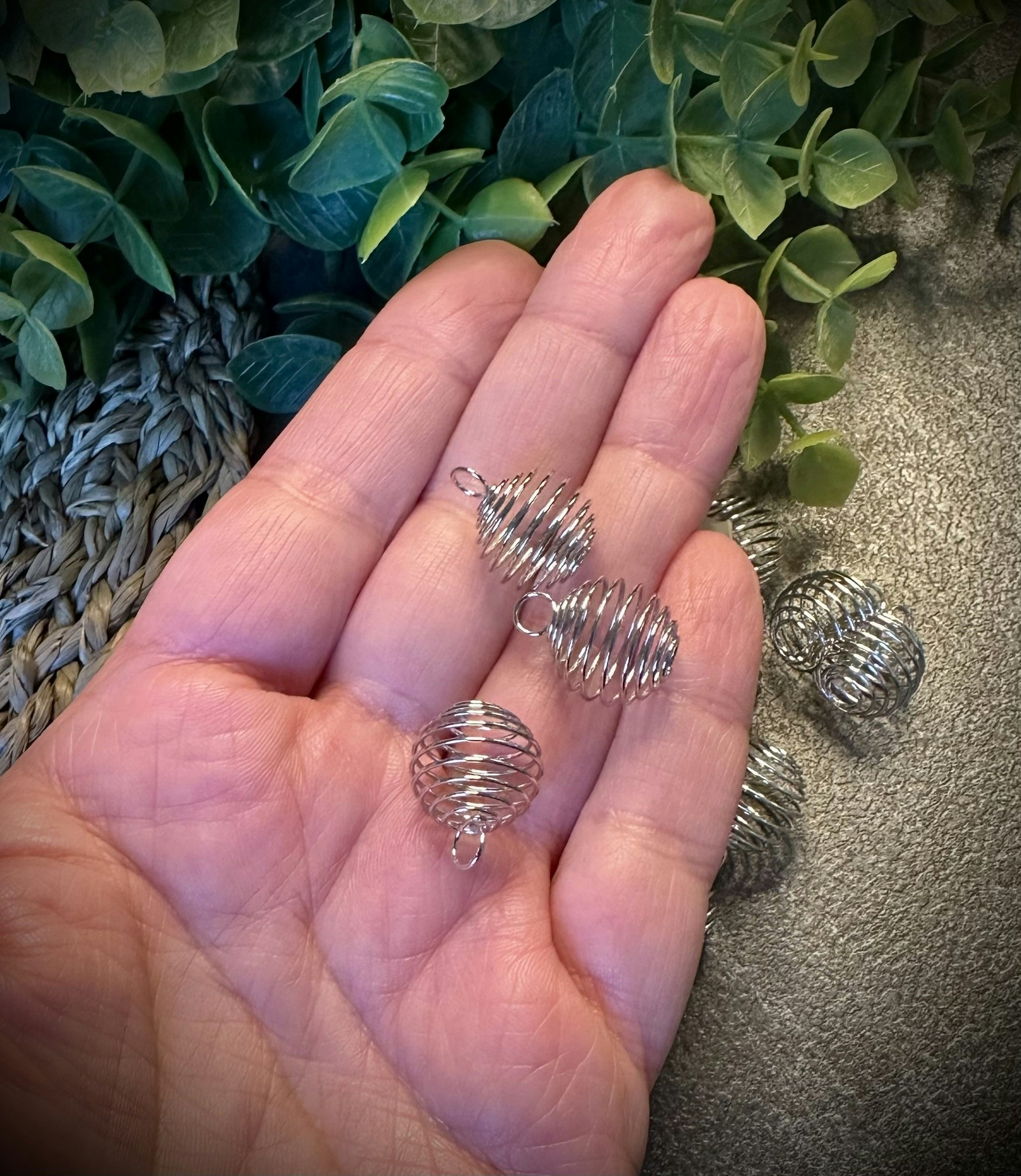 Stenbur | Silverfärgad | 18 mm