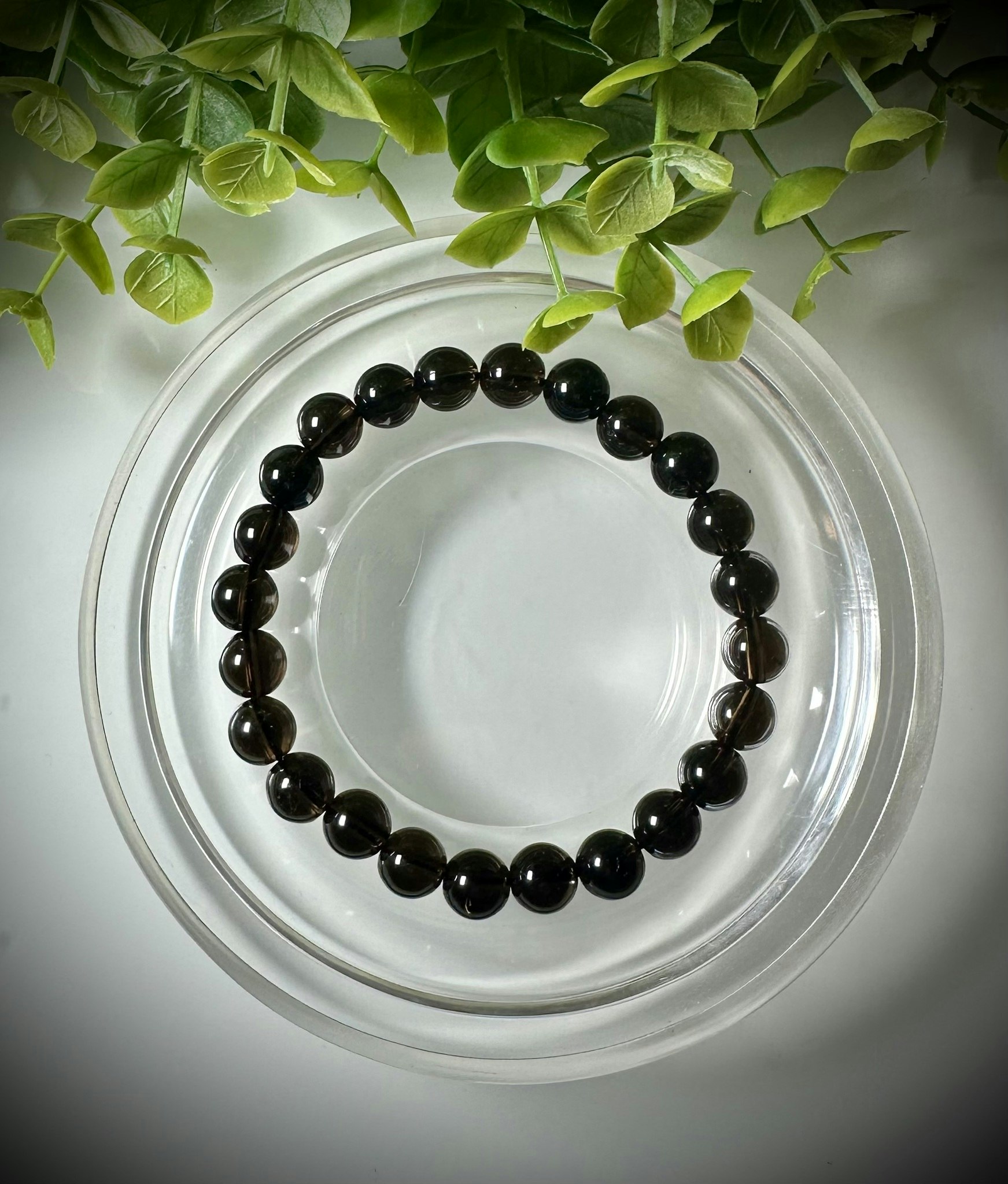 Rökkvarts Armband | 8 mm