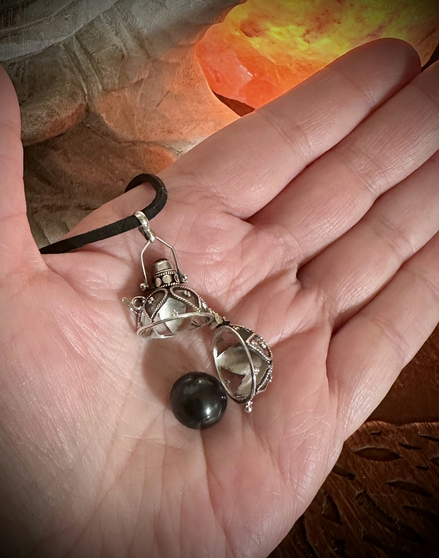 Änglapingla | DARKNESS | Bali 925 Sterling Silver