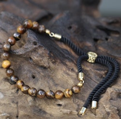 Tigeröga Armband | 18k Guldpläterad