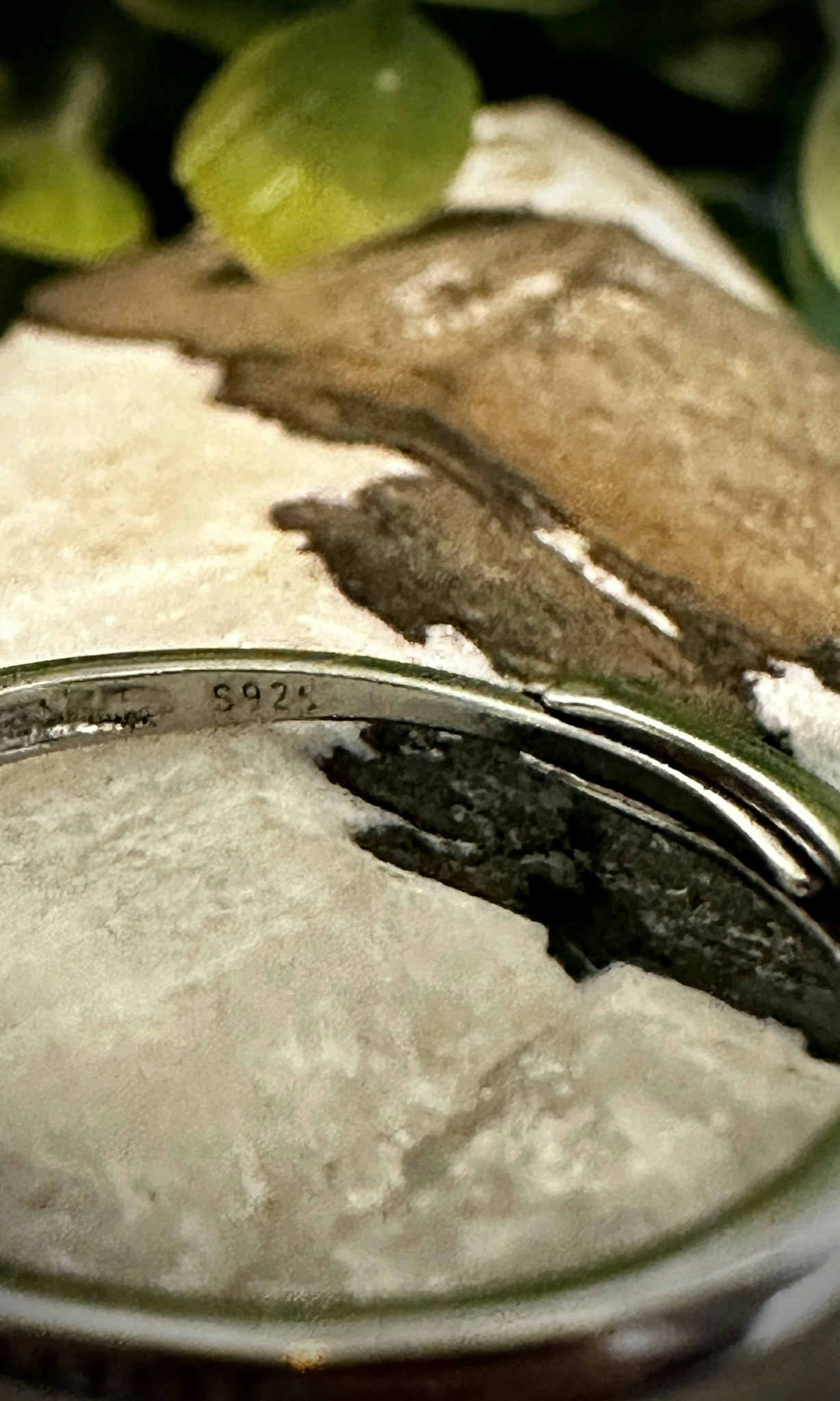 Månsten Kanin Ring | 925 Sterling Silver HK