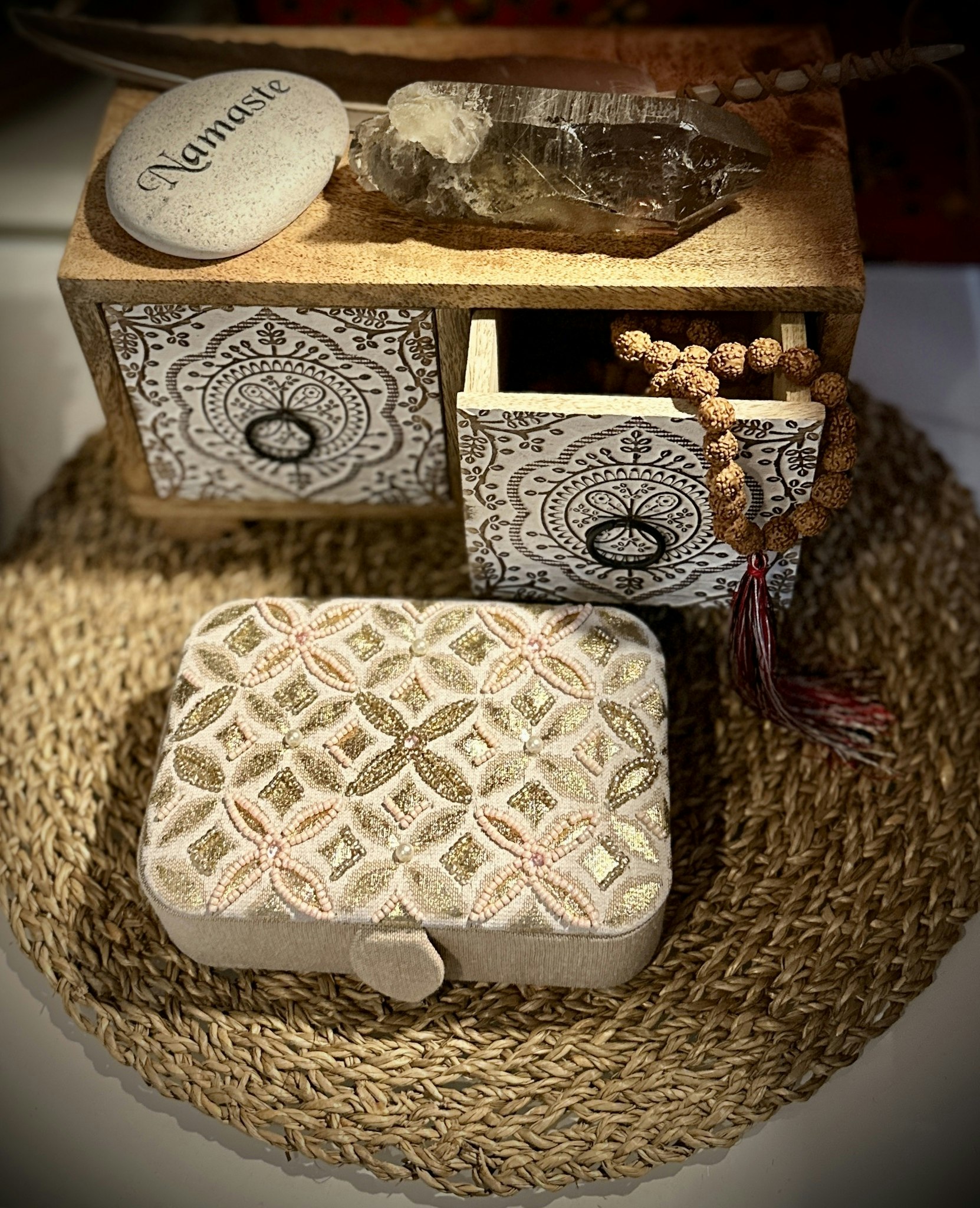 Förvaringsask | Indien | Flower Of Life