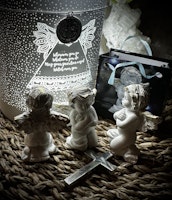 Ängel med presentpåse | Cross Your Heart - Inner Peace