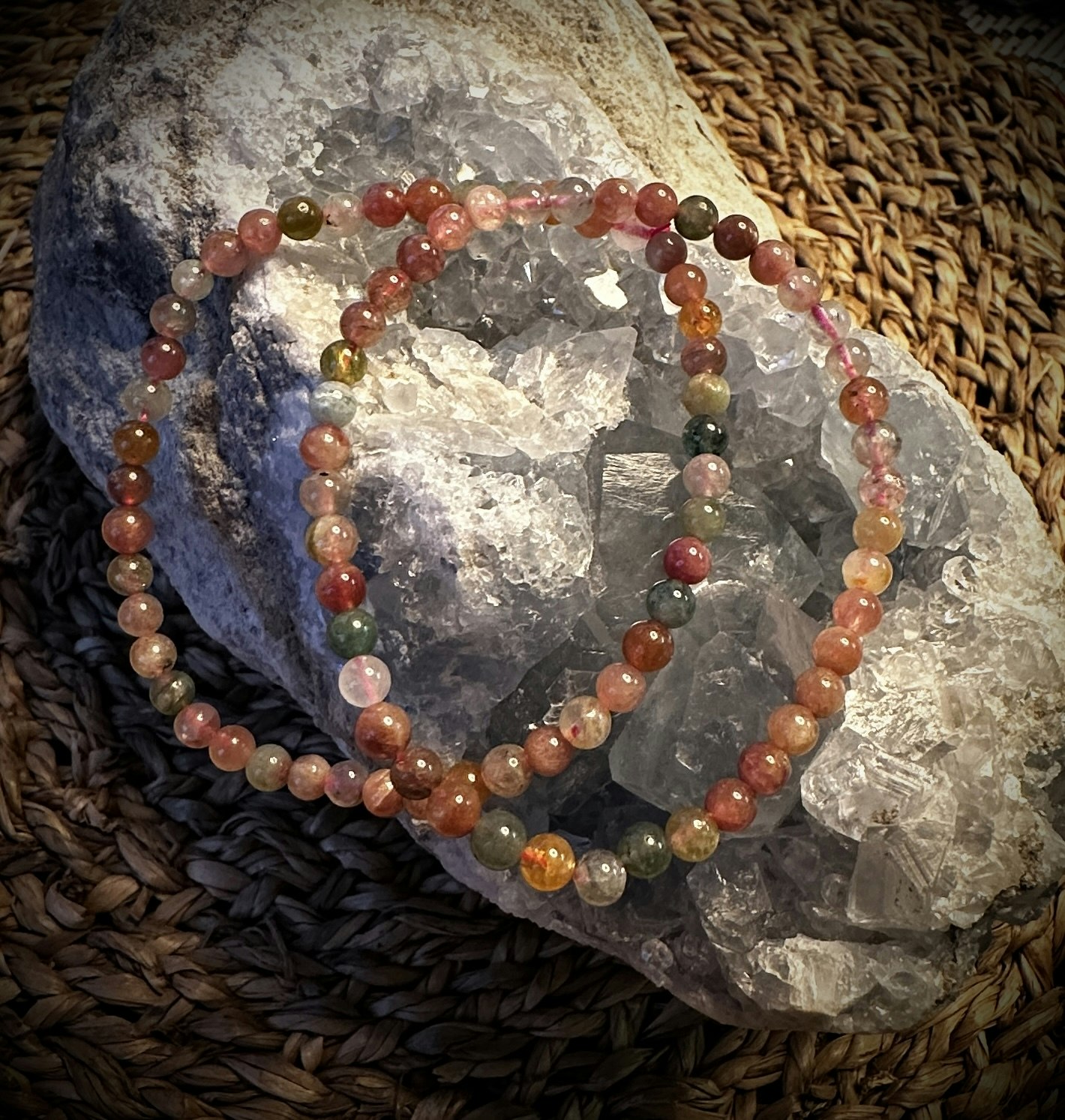 Turmalin Mix Armband | 4-5 mm
