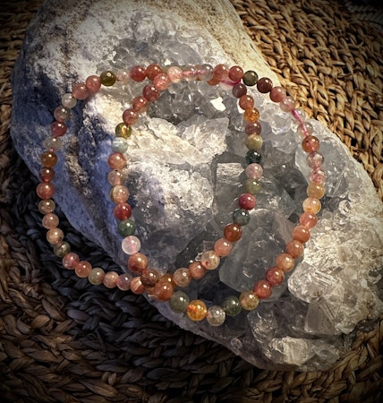 Turmalin Mix Armband | 4-5 mm