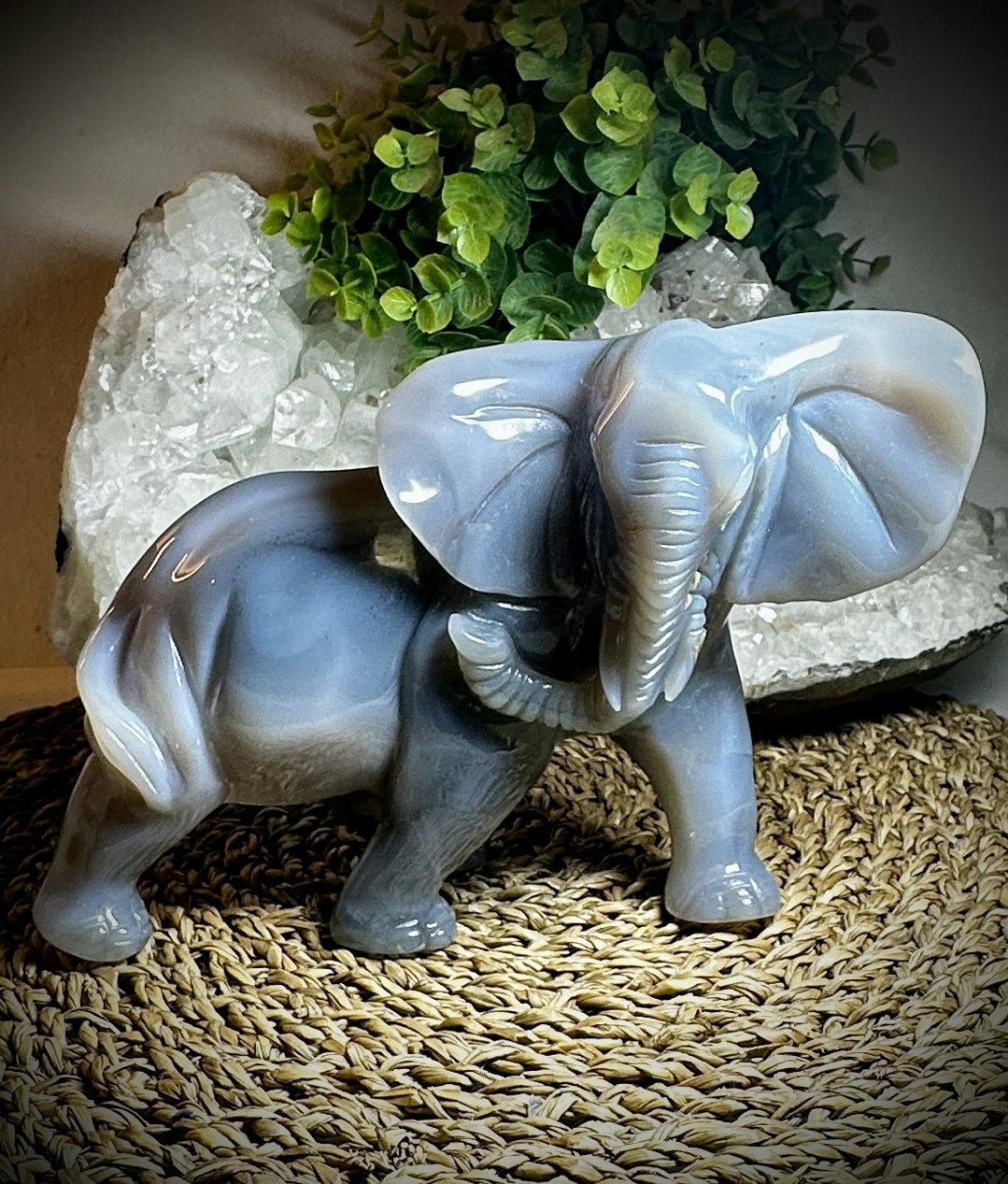 ”BODIL” Elefant Carving 1,4 kg