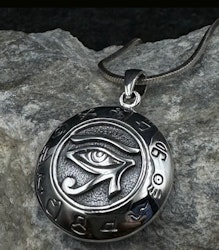 Peter Stone | The Eye Of Horus Symbol of Healing and Protection 925 SS