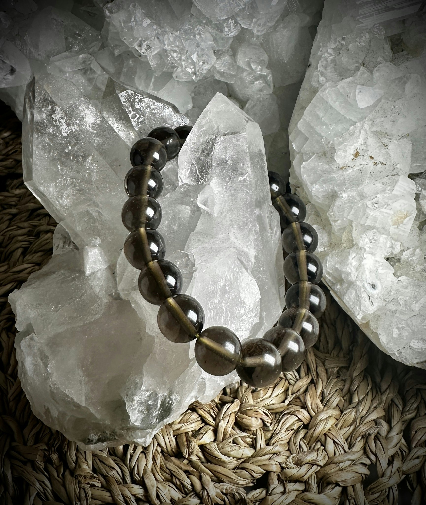 ”The Stone Of Grief” Apache Tår Armband | 10 mm