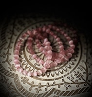 Rosa Selenit Armband | 8-9 mm