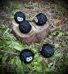 Svart Obsidian Sotälva