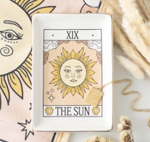 The Sun Vintage Tarot Prydnadsfat