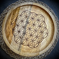 Flower Of Life Kristallnät 30 cm | Indien