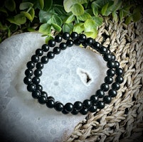 Shungit Armband | 6-7 mm
