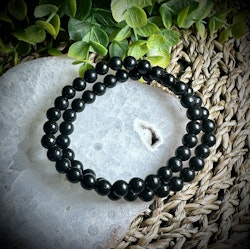 Shungit Armband | 6-7 mm
