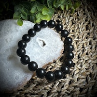 Shungit Armband | 10 mm