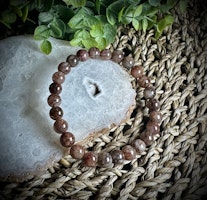 Kopparrutil Armband | 8 mm