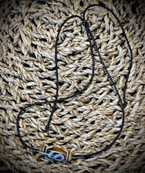 Tibetansk DZI Halsband