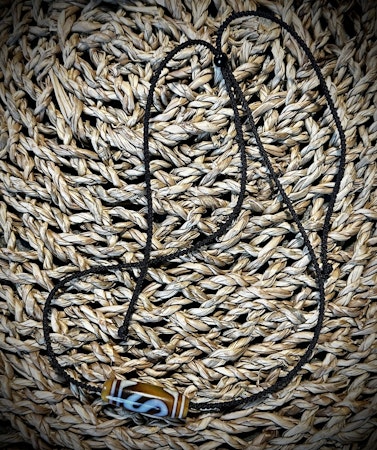 Tibetansk DZI Halsband