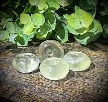 Naturlig Citrin Pi-Sten | 18 mm