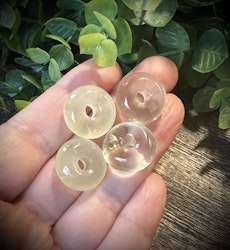 Naturlig Citrin Pi-Sten | 18 mm