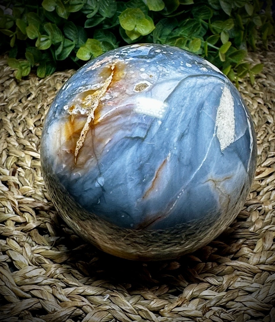 Blue Forest Eden Valley Förstenat Trä Klot 8,6 cm