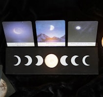 BLACK MOON PHASE Korthållare ( plats för värmeljus )