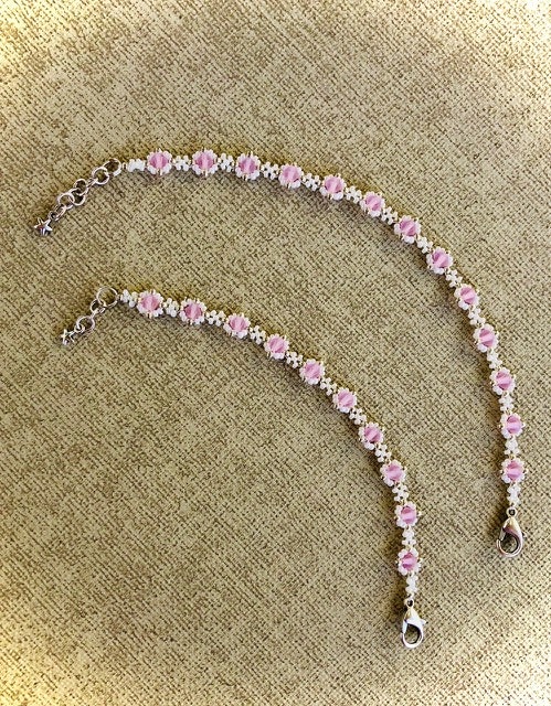 Mother-Daughter Armband  BARN Rosa