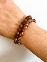 MINI copper armband 2-delat