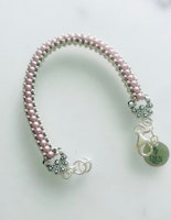 AEAGEAN Pink armband + ring