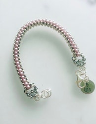 AEAGEAN Pink armband + ring