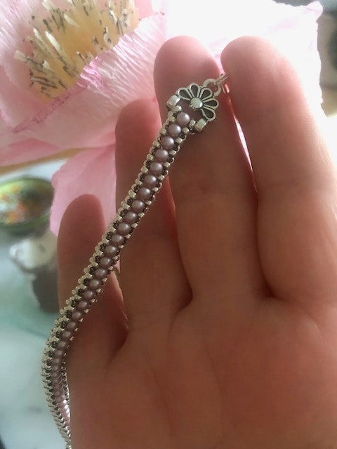 AEAGEAN Pink armband + ring