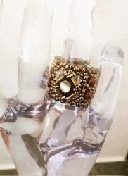 LOVE IT Ring Burgundy